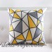 FOKUSENT Estilo nórdico cojín gris amarillo almohadas decorativas cojines geométricos inicio decoración Throw Pillow Case ali-09650970
